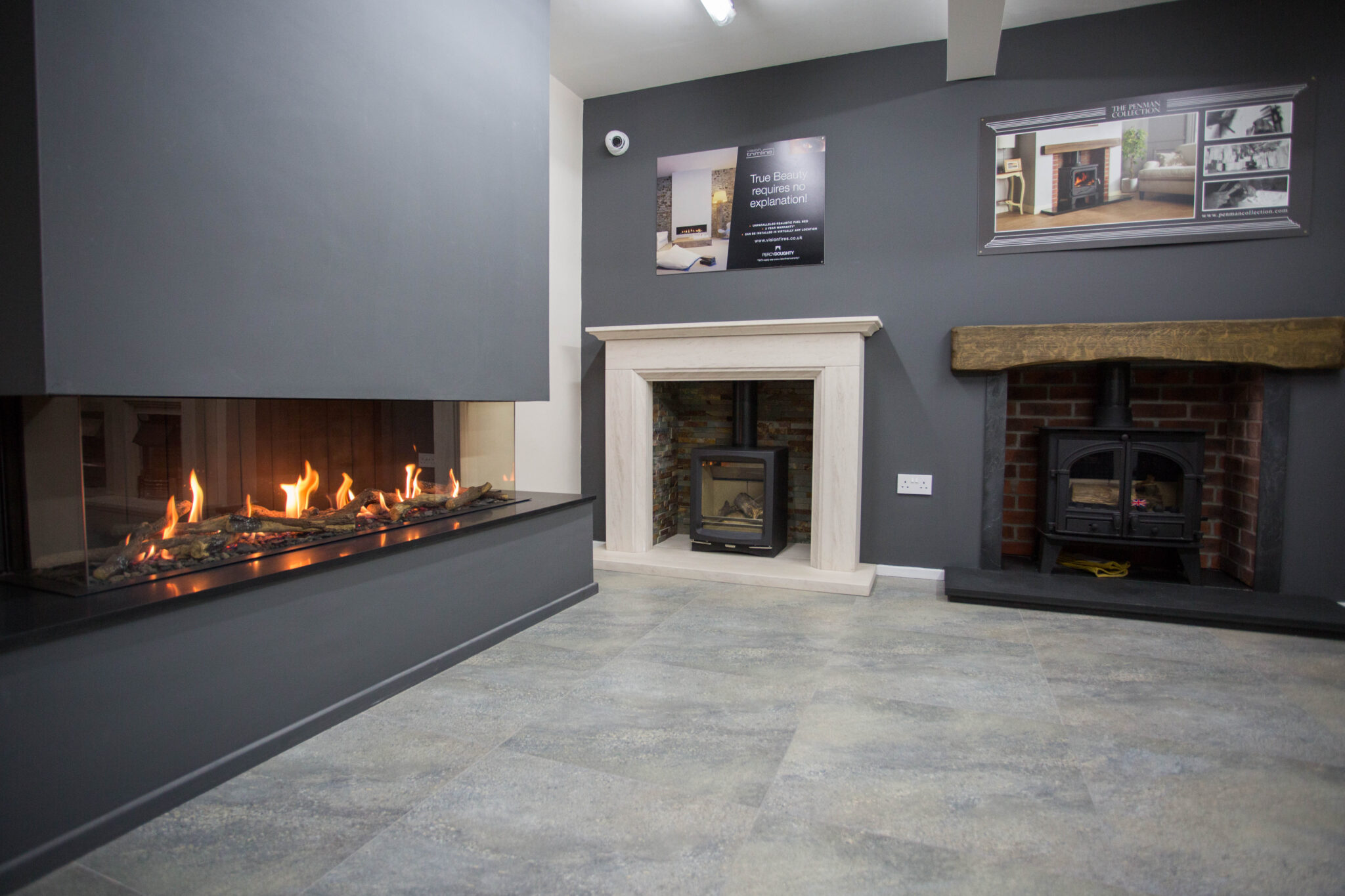 Fireplace showroom - Fireside By Design